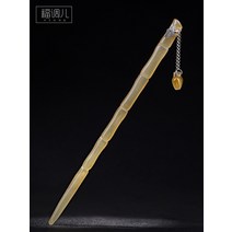 비녀 뒤꽂이 올림머리 한복 머리 장식 헤어 악세사리 대나무 물소 뿔 스털링 실버 84