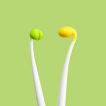 당일발송 콩나물볼펜 예쁜 디자인 귀여운 중성 볼펜 쓸데없는 쓸모없는 무쓸모 웃긴 신박한 재밌는 엽기 병맛 마니또 선물 여사친 남사친 생일선물, 1개, 노랑콩나물