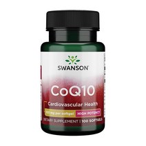 스완슨 코엔자임Q10 CoQ10 코큐텐 100mg 100소프트젤, 100정, 1개, 100정