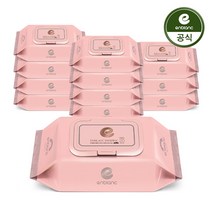 루이비앙 핑크 저자극 엠보싱 아기물티슈 캡형, 100매, 10팩