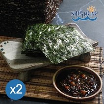 새벽바다 청정 완도 특산물 무조미 구운 곱창김 25매 x 2봉 LAG252 175849