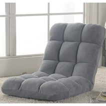 허리가 편한 접이식 좌식 수납 등받이 게이밍 바닥 쿠션 거실쇼파 커플 수유 앉은뱅이 의자, 볼륨-베이지(소형)