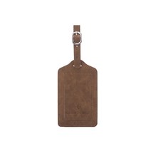 WeGO 인피니트 올인원 가죽 캐리어 여행 가방 네임택 러기지택 골프 네임텍, 커피