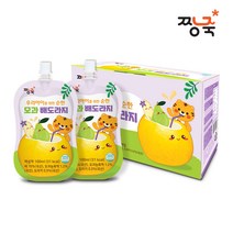 짱죽 우리아이를 위한 순한 모과배도라지즙 1BOX(20봉)+유기농쌀과자21g1봉, 1box, 모과배도라지