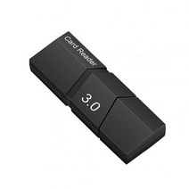 전자키 복사기 스티커 쿨블랙 usb 3.0 멀티 스마트 메모리 카드 리더 미니 microsd 컴퓨터 노트북용, 02 Black