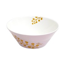 한국도자기 본차이나 대접 국그릇 낱개 1p, 미모사(퍼플), 1개