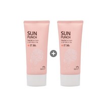 꽃을든남자 [본사직영]★총2개★꽃을든남자 선펀치 톤업 선크림 80mL 1+1, 단일옵션