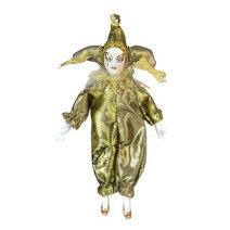 GHSHOP 광대 인형 각도 모델 artware 선물 액션 피규어 도자기 triangel 인형 데스크탑, 노란색