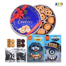 댄케이크 버터리본틴+크리미키스 쿠키 2종, 없음