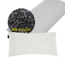 영미네 국내산 메밀+순면베개완성품(40x20cm) 베개, 누빔화이트