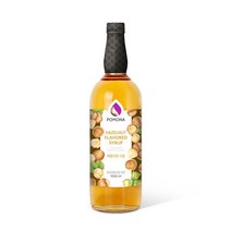 [천삼백케이] [메가커피] 포모나 헤이즐넛시럽 1000ml 1박스 6개, 단품
