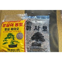분갈이세트 분갈이 안녕두구동 간편한분갈이3종세트 세척마사토 베란다텃밭 가정용 깔망, 땅심바이오포함구성