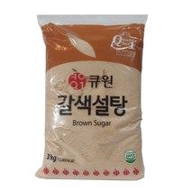 큐원 갈색설탕, 3kg, 1개
