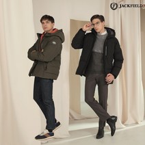 잭필드 남성 웰론풀패딩 블랙