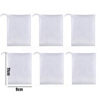 목욕 브러쉬 스폰지 10050pcs 비누 거품 그물 걸이 메쉬 가방 샤워 젤 페이셜 클렌저 리치 버블 포밍 스킨 클렌징 도구, a 100pc 흰색