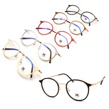 MPO-7009 초경량 솔텍스 원형 안경 5컬러