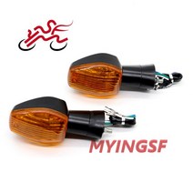 혼다용 바이크 오토바이 방향 지시등 표시등 CBR600 F4i/F5 CBR1000 RR CB900 Hornet 919 CB400 05-up CB1300, [03] Amber