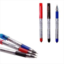 수지침 볼펜 수지침펜 수지펜 수지볼펜 지압볼펜 수지지압펜 100개, 인쇄(기본수량미만)_케이스없음, 본상품선택