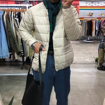 디퍼 리버시블 양면 경량패딩 가디건 자켓