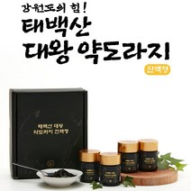 태백산 대왕 약도라지 진청액 도라지청 4개월 8개월, 1세트(100ml x 4병)