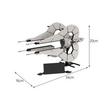 MOC-74003 UCS Chiss Nssis-Class Clawcraft 빌딩 블록 DIY 모델 벽돌 컬렉션, 01 C7380 988PCS