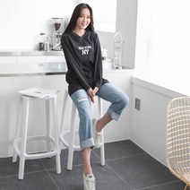 긴팔 NY후드티