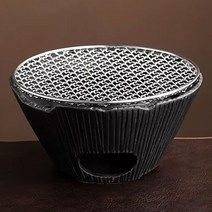 삼문 도자기 화로 (석쇠 포함), 단품