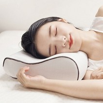 기절베개 목이편한 역류성 식도염 숙면 코골이방지 경추베개 메모리폼 일자목 거북목 수면베개 바른자세, 단품