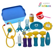 소리안나) NEW 말랑말랑 소프트 병원놀이 세트