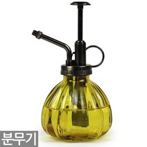 레트로 미니 유리 분무기 - 미니 식물 화분 선인장 다육 분재 난 원예용 인테리어, Sein_Retro분무기(옐로우)