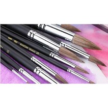 화홍 수채화붓 782R 1호 2호 4호 6호 8호 10호 12호 14호 16호 18호 20호 30호