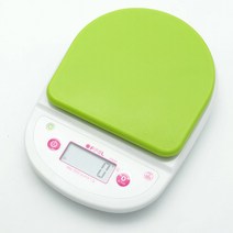 오펠 주방저울 3kg 대용량 OF-3004A, 그린파파야