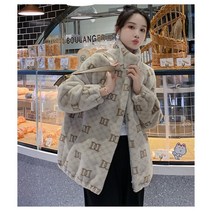 래빗 퍼 코트 차이나 쇼트 퍼 코트 젊은 피 도톰 여성모피 퍼코트 퍼자켓 모피코트