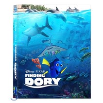 [Blu-ray] 도리를 찾아서 (3Disc 2D+3D 렌티큘러 스틸북) : 블루레이