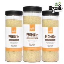 토종마을 [토종마을] 국산 현미쌀눈 500g X 3개, 단품없음