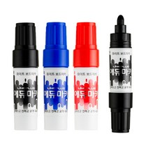 라인플러스 에듀마카 화이트 보드마카 둥근촉 블랙, 12개