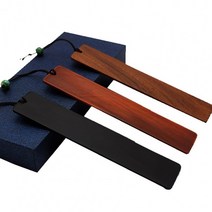 책갈피 북홀더 북마크 원목책갈피 북클립 원목 우드 판촉 선물 나무잎책갈피 독서용품 각인가능 KK394, 원목 책갈피_월넛