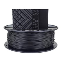 3D 연료 표준 PLA+ 프린팅 필라멘트 치수 정확도 +/- 0.02mm 1kg 1.75mm 스풀 (2.2파운드) 미드나잇 블랙