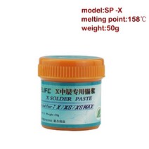 RELIFE 솔더 페이스트 칩 용 저/중/고온 납땜 주석 플럭스 컴퓨터 전화 LED BGA SMD PGA PCB DIY 수리 도구, [09] SP-50