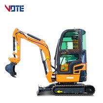 미니 굴삭기 미니 포크레인 중국 1톤 2톤 미니 굴착기 캡이 포함된 미사 및 홍수 방지, 협력사, vtw-18s