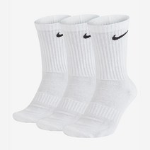 나이키 쿠션 크루 양말 SX7664-100 (3켤레 1세트), M_SX766410024