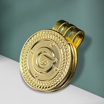 그리피스 골프 자석클립 볼마커 볼마크, 샤이닝 골드