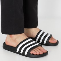 아디다스 슬리퍼 블랙 삼선슬리퍼 국민슬리퍼