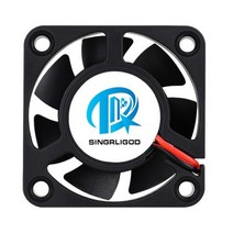 5015 50mm DC 24V 12V 5V 브러시리스 냉각 터보 팬 압출기 용 3D 프린터 부품 쿨러 송풍기 검정색 플라스틱, 5V+5010