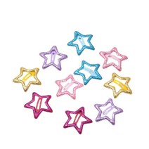 5 개/대 개 헤어 액세서리 귀여운 머리 핀 애완 동물, 02 Shiny Stars random