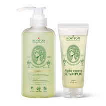 루톤 알파 에르겐 샴푸 500ml + 200ml, 2세트