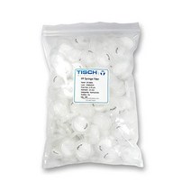 Tisch Brand SF14691 폴리프로필렌 PP 주사기 필터 0.45um 25mm 팩당 1/팩/100개 | 습윤성: 소수성 최대 작동 온도: 100도 C 버스트 압력psi: