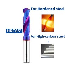 도웰지그 단단한 텅스텐 카바이드 드릴 비트 Forr CNC Gwist 1020mm 금속 강철, 2.2mm, 65drill bit, 2.2mm+65drill bit
