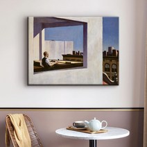 더 아트 컴퍼니 에드워드 호퍼 명화그림 인테리어 액자 36종, 3. EH-도시 안의 사무실