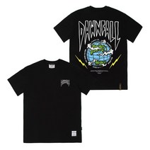 STIGMA 스티그마 22 DAWNFALL STANDARD FIT T-SHIRTS BLACK